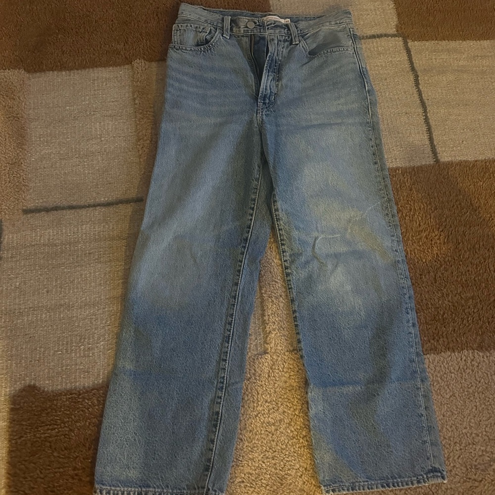 Levi's Women's Straight Leg Jeans - Light Blue Denim